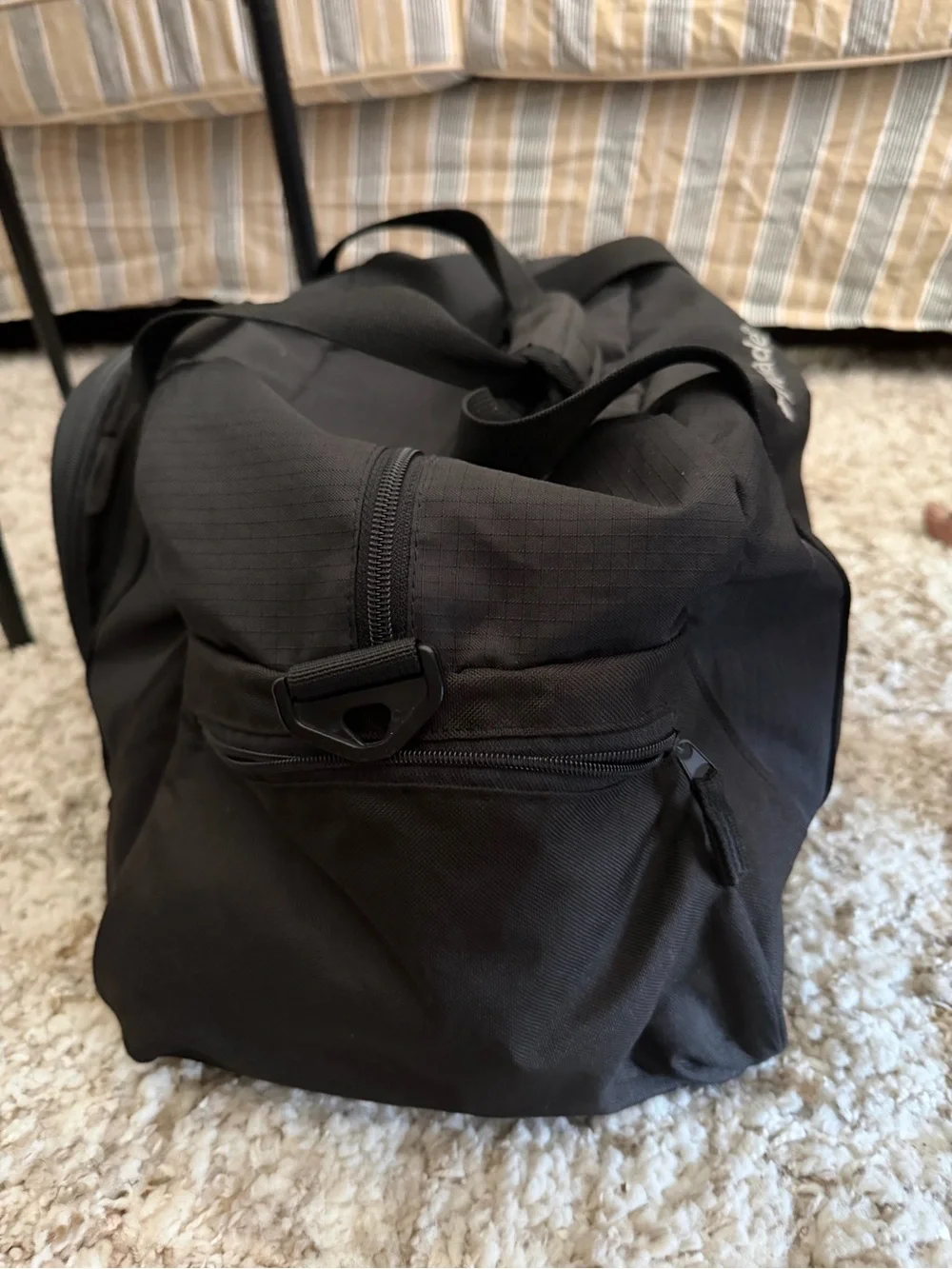Vintage Taylor Made Duffle Bag Golf Black